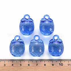 Autumn Theme Transparent Acrylic Pendants&nbsp;TACR-T024-04B-940