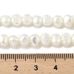 Natural Cultured Freshwater Pearl Beads Strands&nbsp;PEAR-A006-04H