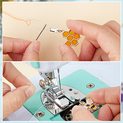 20Pcs 10 Style 304 Stainless Steel Threaders&nbsp;DIY-AB00046