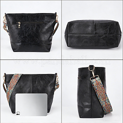 PU Leather Shoulder Bags with Ethic Bag Starp&nbsp;AJEW-WH20816-217A
