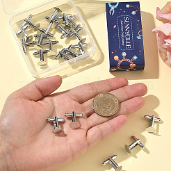 20Pcs Brass Cuff Buttons&nbsp;KK-SC0006-43