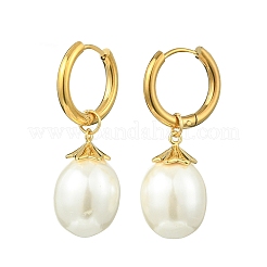 2 Pairs 202 Stainless Steel Hoop Dangle Earrings&nbsp;EJEW-JE07174