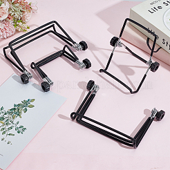 6Pcs 2 Colors Iron Mobile Phone Holders&nbsp;AJEW-WA0001-58