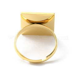Stainless Steel Tarot Card Adjustable Ring for Women&nbsp;RJEW-WH0001-018G-04