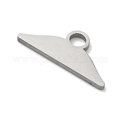 304 Stainless Steel Pendants&nbsp;STAS-P433-12B-P