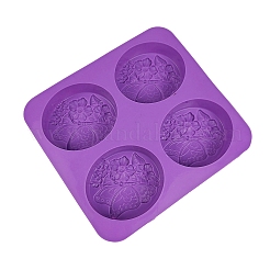 4 Cavities Silicone Molds&nbsp;SOAP-PW0002-01