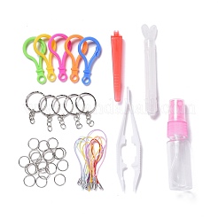 DIY 36 Colors 11000Pcs 4mm PVA Round Water Fuse & Crystal Beads Kits for Kids&nbsp;DIY-Z007-49