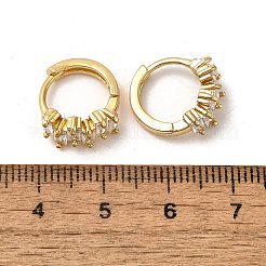 Brass Hoop Earrings&nbsp;EJEW-S256-03B-G