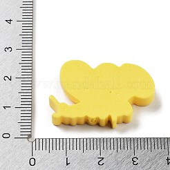 Opaque Resin & Plastic Cabochons&nbsp;RESI-K029-02F