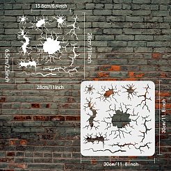 PET Hollow Out Drawing Painting Stencils&nbsp;DIY-WH0391-0331