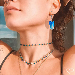 DIY Dangle Earring Making Kits&nbsp;DIY-CW0001-11