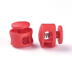 Plastic Spring Cord Locks&nbsp;FIND-WH0039-01A