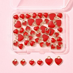 48Pcs 3 Styles Alloy Enamel Charms&nbsp;ENAM-FS0002-42