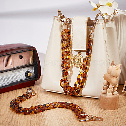 2Pcs Resin Curb Chain Bag Extension Chains&nbsp;FIND-BBC0002-50A