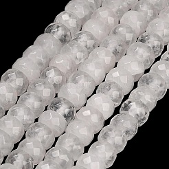 Natural Quartz Crystal Beads Strands&nbsp;GG-CBA792A-A01-4x7mm