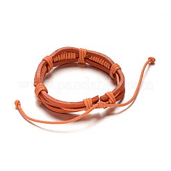 Adjustable Leather Cord Bracelets&nbsp;BJEW-M169-12