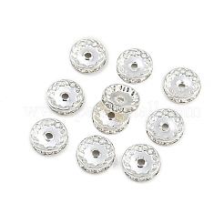 Brass Rhinestone Spacer Beads&nbsp;X-RB-A014-Z12mm-01S