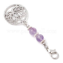 Lotus Alloy Pendant Decorations&nbsp;HJEW-JM02841