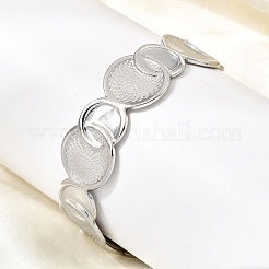 304 Stainless Steel Cuff Bangles for Women&nbsp;BJEW-T030-01P