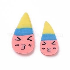 Handmade Polymer Clay Cabochons&nbsp;CLAY-A002-18
