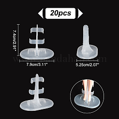Transparent Plastic Doll Standing Bracket&nbsp;AJEW-WH0312-71
