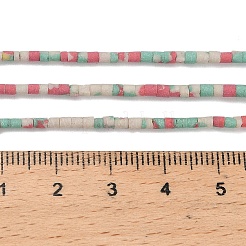 Dyed Synthetic Turquoise Beads Strands&nbsp;G-P594-01B-08