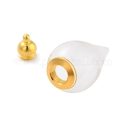 Glass Bottle Pendants&nbsp;GLAA-K056-07G