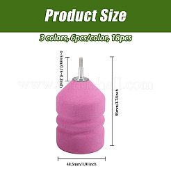 18Pcs 3 Colors Sponge Arrowheads&nbsp;FIND-CO0001-02