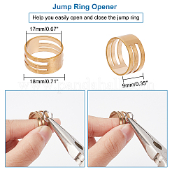 Stainless Steel Open Small Jump Rings&nbsp;STAS-PH0004-01-M