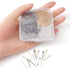 1000Pcs 5 Colors Iron Eye Pins&nbsp;IFIN-YW0001-69