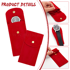 Velvet Watch Packaging Storage Bag&nbsp;AJEW-WH0473-28