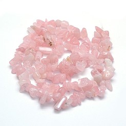 Natural Rose Quartz Beads Strands&nbsp;X-G-O049-B-60