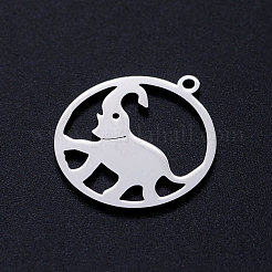 Non-Tarnish 201 Stainless Steel Pendants&nbsp;STAS-S105-JN373-1