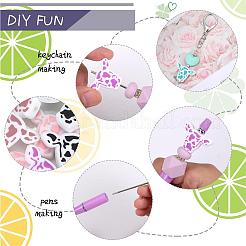 10Pcs 5 Colors Silicone Beads&nbsp;JX809A
