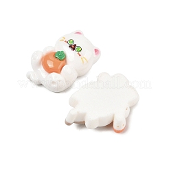 Cat Theme Resin Cabochons&nbsp;CRES-E003-04