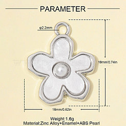 Zinc Alloy with Resin Pendants&nbsp;RE-OY001-11P