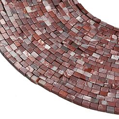 Natural Red Rainbow Jasper Beads Strands&nbsp;GG-CBA2498-B01-01