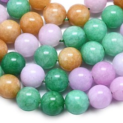 Natural Malaysia Jade Beads Strands&nbsp;G-L645-A01-10mm-34