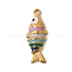 304 Stainless Steel Enamel Pendants&nbsp;STAS-B128-51G