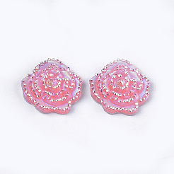 Resin Rhinestone Cabochons&nbsp;CRES-T012-02C