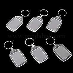 20Pcs Acrylic Photo Frame Keychains&nbsp;KEYC-TA0004-82