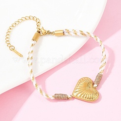 304 Stainless Steel Link Bracelets&nbsp;BJEW-K303-02A