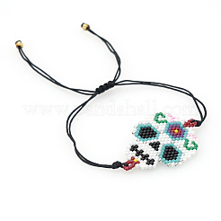 Miyuki Seed Braided Bead Bracelet&nbsp;BJEW-A121-36