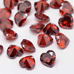 Cubic Zirconia Pointed Back Cabochons&nbsp;ZIRC-M005-10mm