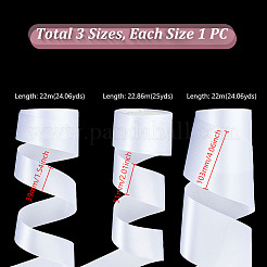 3 Rolls 3 Styles Polyester Ribbon&nbsp;OCOR-GA0002-29