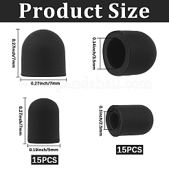 30Pcs 2 Styles Silicone Pen Tip Case&nbsp;AJEW-CP0010-30