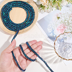 AB Plastic Glitter Sequin Rope for DIY Wedding Dresses Costume Clothing Shoes Jewelry Accessory&nbsp;OCOR-WH20007-02A-03