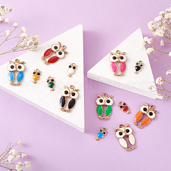 Alloy Enamel Pendants&nbsp;ENAM-BT0001-02