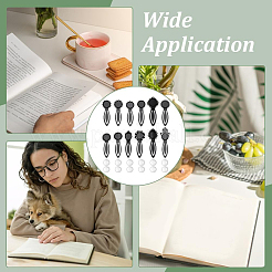 38pcs 14 Styles Zinc Alloy Bookmarks Finding&nbsp;FIND-NB0005-24