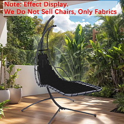 Polyester Hanging Rocking Chair Replacement Fabric&nbsp;AJEW-WH20816-128A
